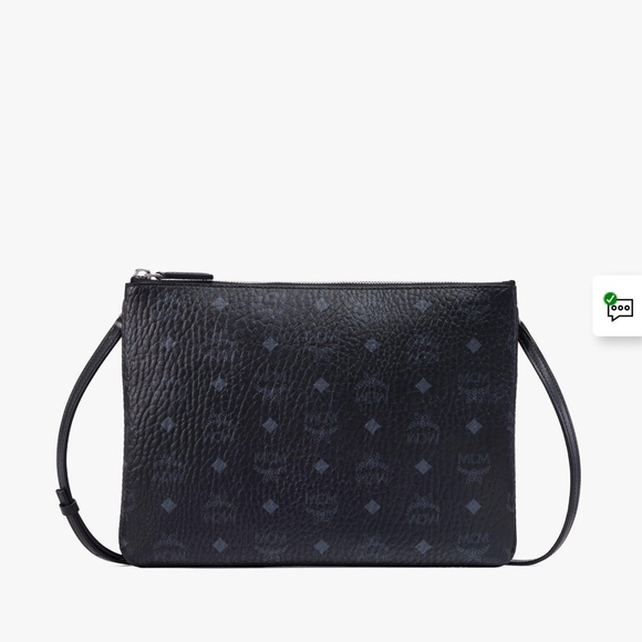 MCM Bags Mcm Crossbody Pouch In Visetos Original Black Poshmark